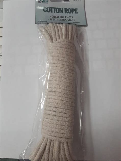 Cotton Rope 50 Ft Dollar Store