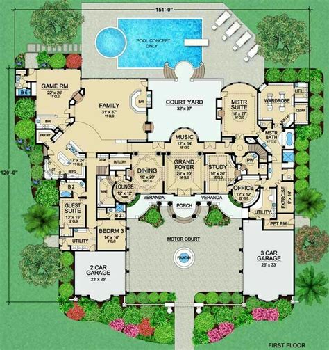 Mansion Floorplans Hotel Design Trends