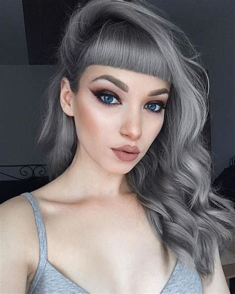 2020 popular 1 trends in hair extensions & wigs, novelty & special use, beauty & health, toys & hobbies with grey hair synthetic and 1. 28 Trendy Grey Hair Color Ideas To Rock - Styleoholic