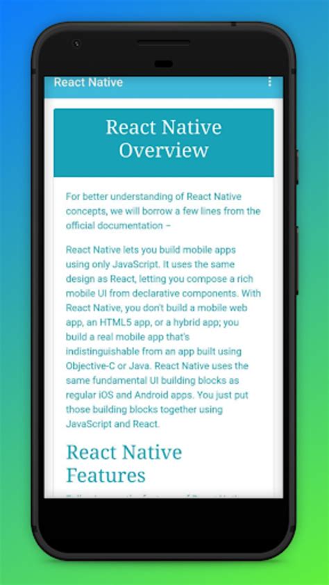 React Native Apk Android ダウンロード