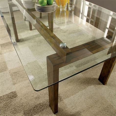 40 Modern Wooden Tables Design Ideas To Bring Natural Trend Glass Top Dining Table Glass