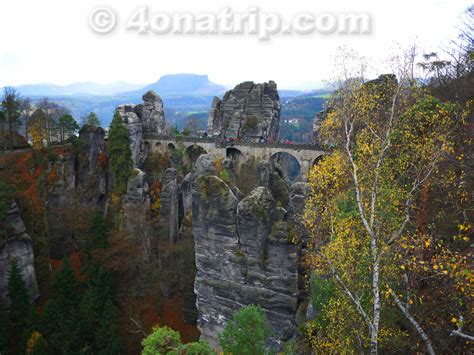 Elbe Sandstone Mountains Germany 4 On A Trip