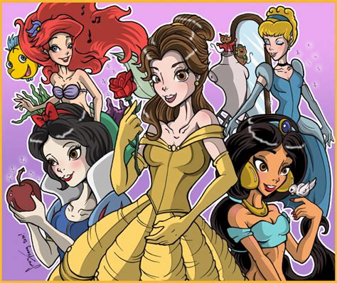 Disney Princesses By Chinaguy16 On Deviantart