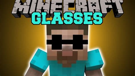 Minecraft Glasses Wear Glasses And Become Epic Mod Showcase Youtube