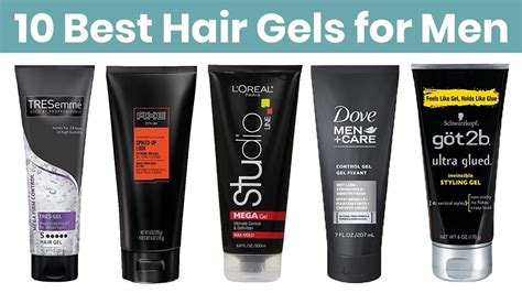 10 Best Hair Gels For Men 2019 Especially Made For Men Hard Control