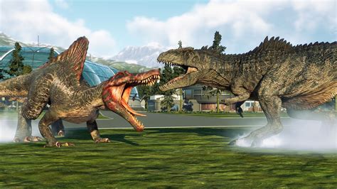 Jurassic World Evolution Giganotosaurus Vs Spinosaurus P Fps My XXX Hot Girl