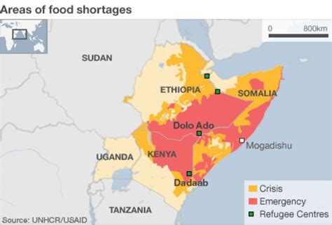 Somalis Seek Refuge From Drought In Ethiopia Bbc News