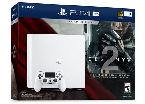 Sony Announces White Ps4 Pro Destiny 2 Bundle Destinythegame