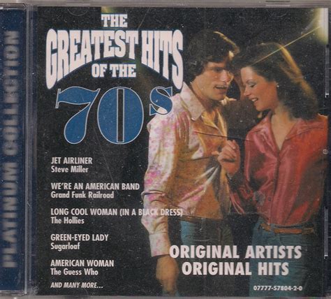 The Greatest Hits Of The 70s Platinum Collection 1997 Cd Discogs