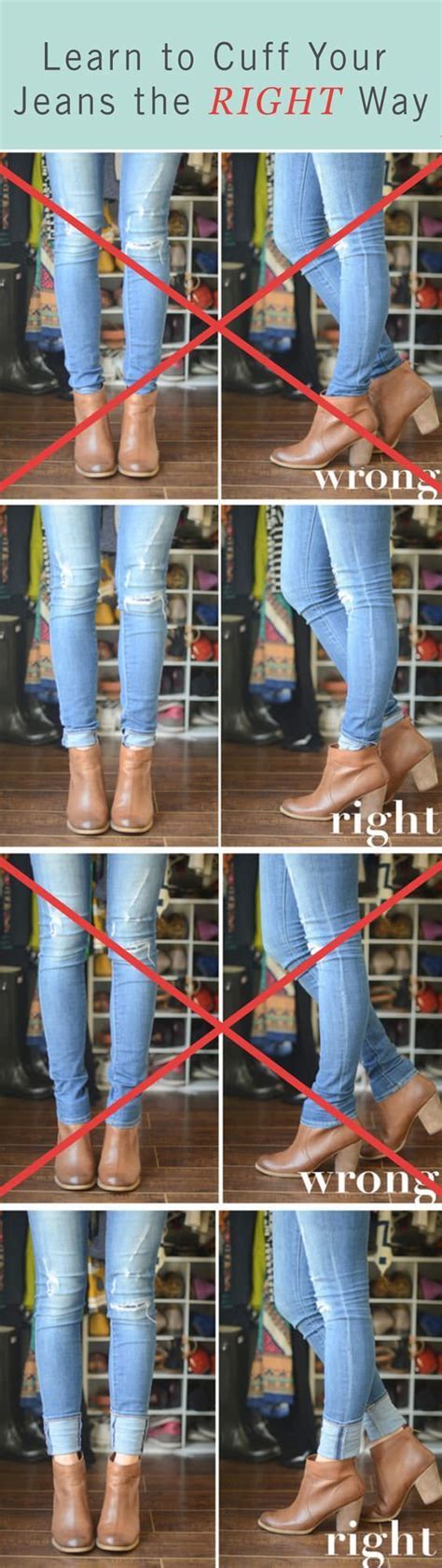 Learn To Cuff Your Jeans Properly To Make Ankle Boots The Most