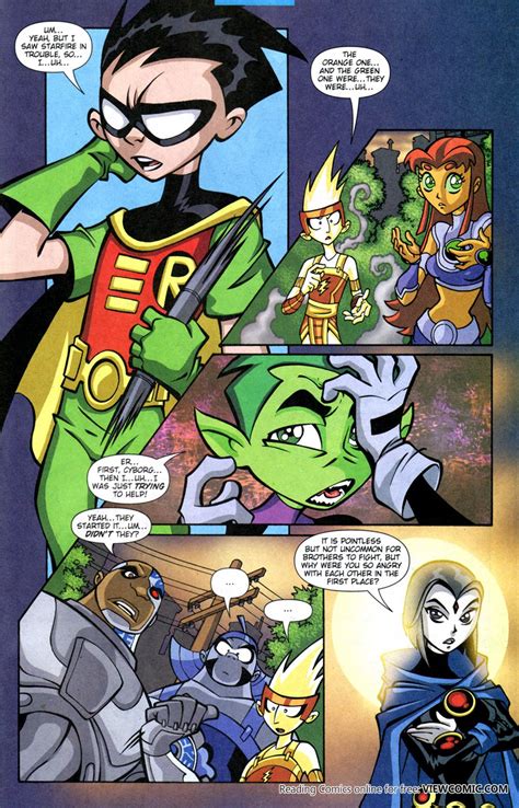 Teen Titans Go V1 006 Reading Comics