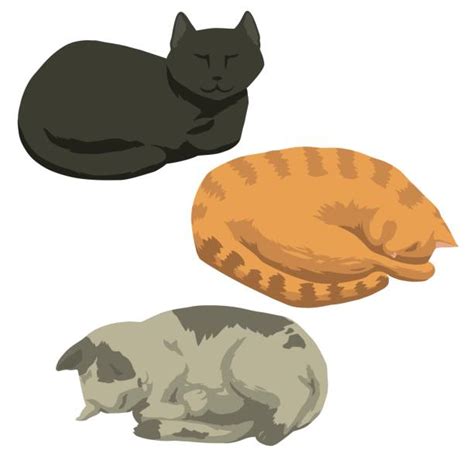 Best Cat Laying Down Illustrations Royalty Free Vector Graphics And Clip