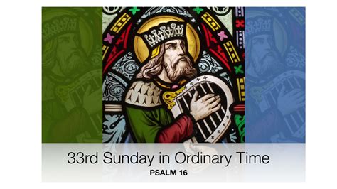 Rd Sunday In Ordinary Time Psalm Youtube