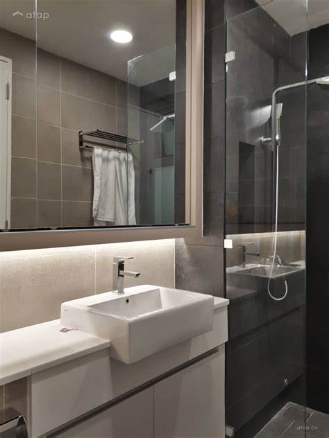Contemporary Bathroom Condominium Design Ideas And Photos Malaysia Modern Bathrooms