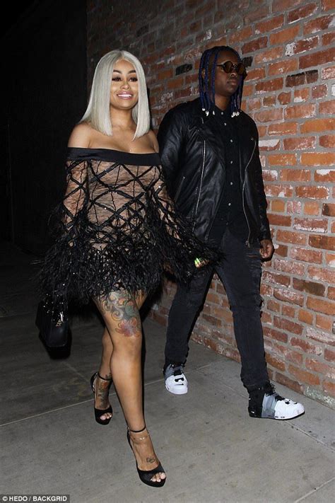 blac chyna and amber rose flaunt their assets at hollywood bash celebrity street style black