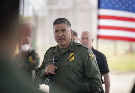 Dhs Secretary Alejandro Mayorkas Addresses Border Patrol Personnel 15