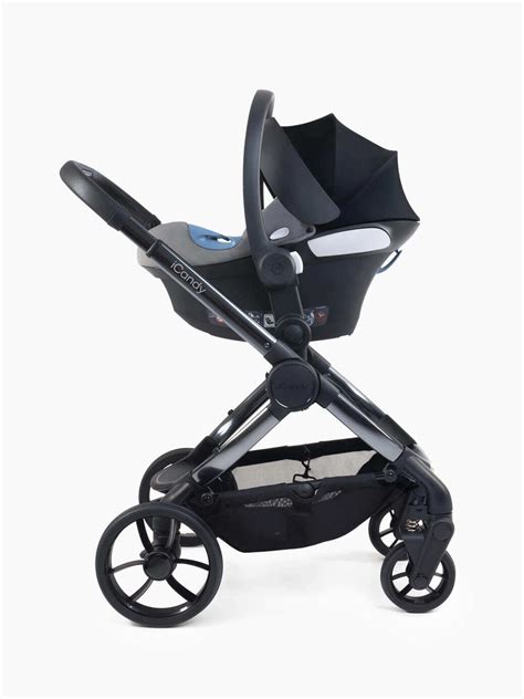 Icandy Peach 7 Pushchair And Carrycot In Truffle
