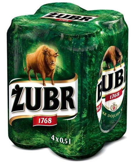 Zubr Beer Can Pack Katowice Bialystok Szczecin