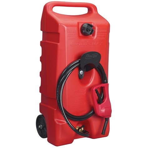Scepter 06792 Duramax Portable Wheeled Gas Can Fuel Tank Container 14