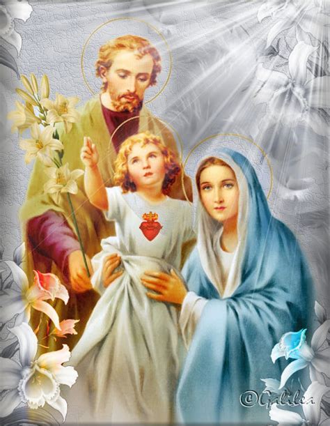 Santa María Madre De Dios Y Madre Nuestra Imágenes Sagrada Familia