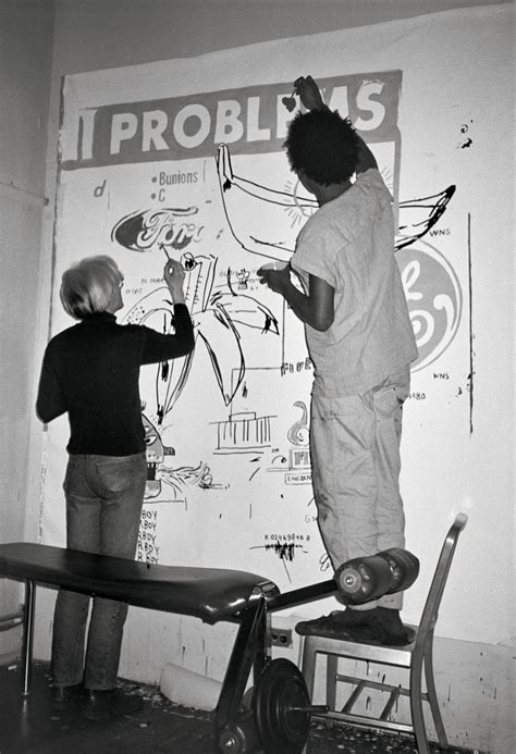 Lamitié Entre Warhol Et Basquiat En Des Clichés Inédits Lense