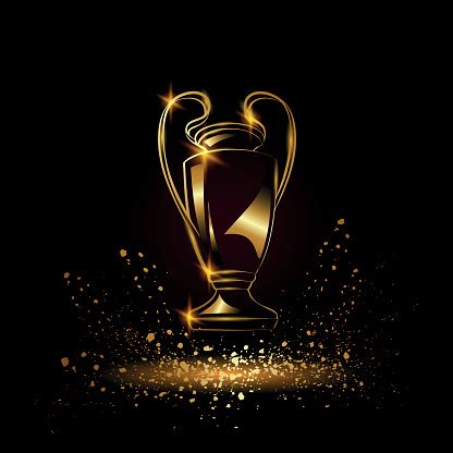 Champions cup may refer to one of many sports competitions: Champions Cup Golden Soccer Trophy Stock Illustration ...