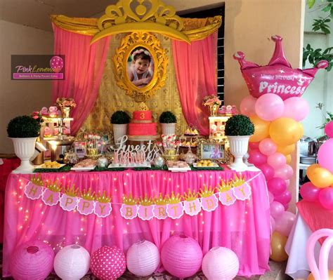 Disney princess party supplies and decorations for princess birthday party theme, serves 16 guests and includes tableware and decor with table cover, banner, plates, napkins & more. Pink Lemonade Balloons and Party Favors Cebu: Royal ...