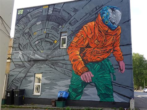 Street Art In Bristol Artist Snub23 Paul Chibeba Flickr