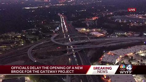 Tallest Flyover Bridge Of I 85i 385 Gateway Construction Project In