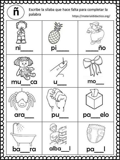 Free Kindergarten Beginning Sounds Worksheets Spanish Lessons For