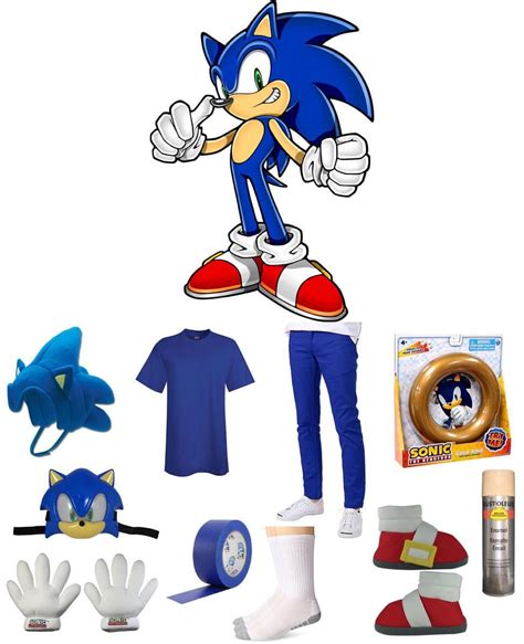 Sonic The Hedgehog Costume Carbon Costume Diy Dress Up Guides For