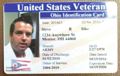 Veterans Identification Card After One Month Newly