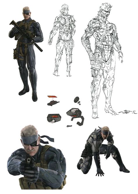 Old Snake Artwork Metal Gear Solid 4 Art Gallery Metal Gear Snake