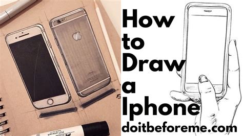 5 Easy Iphone Drawing Sketches How To Draw A Iphone Do It Before Me