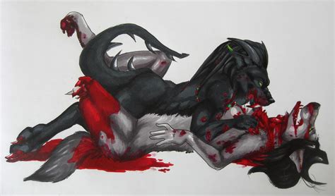 Rule 34 Amputee Blood Bone Canine Claws Color Death