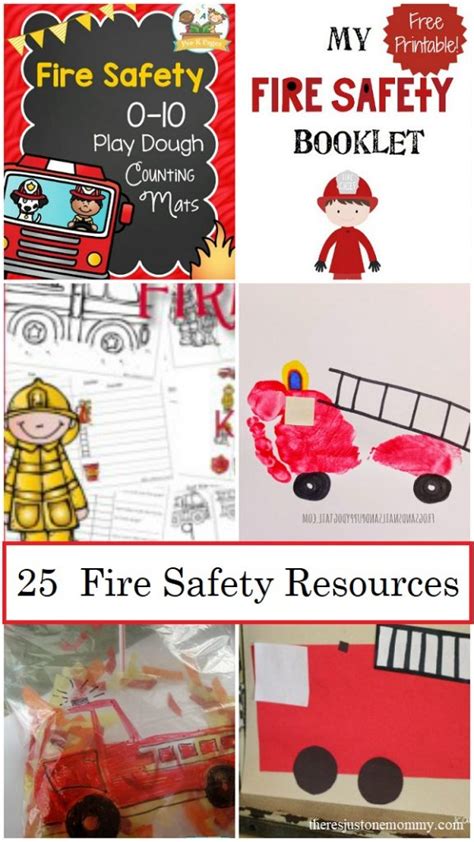 Fire Safety Crafts And Activities Theres Just One Mommy