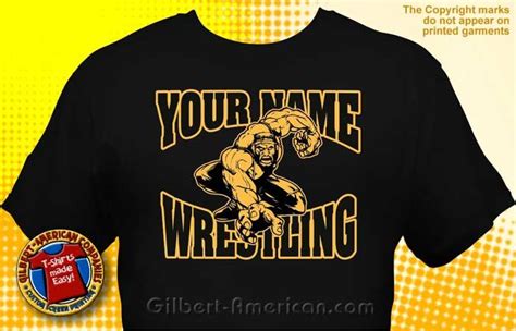 wrestling t shirt designs wrestling team t shirt design ideas school spirit free shipping