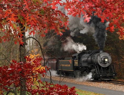 Autumns Rollin In Train Rides Beautiful World Train
