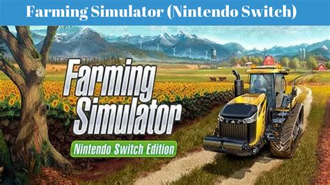 Farming Simulator Nintendo Switch Edition Review