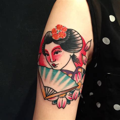 Traditional Geisha Tattoo