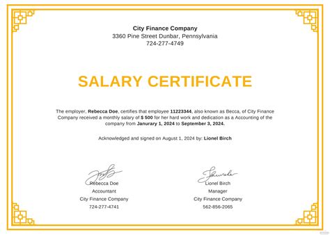 The pkcs#7 certificate uses base64 ascii encoding with file extension. Free Salary Certificate from Employer Template in Microsoft Word, Microsoft Publisher, Adobe ...