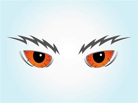 Scary Eyes Vector Art And Graphics