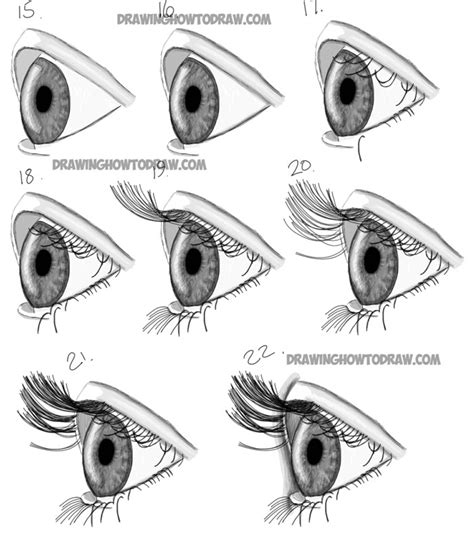 1001 Ideas On How To Draw Eyes Step By Step Tutorials And Pictures