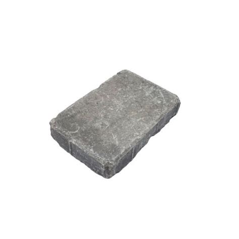 Shaw Brick 12 Inch X 8 Inch Naturalcharcoal Tumbled Portstone Pavers