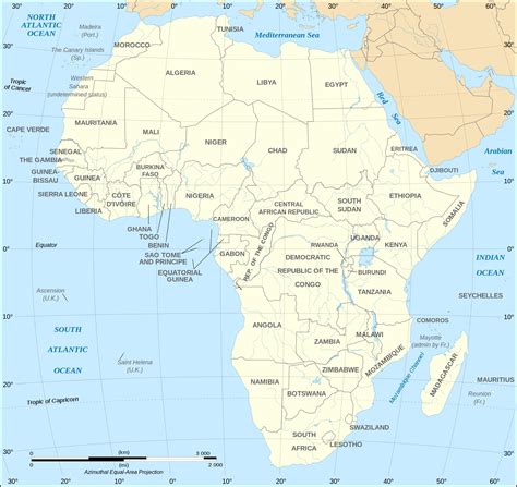 Map Of Africa Showing Countries Incredible Free New Photos Blank Map
