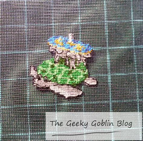 The Geeky Goblin Discworld Cross Stitch Pattern