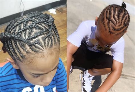 A thin braid instead of a headband is a simple and lovely idea of how you can style little girls haircuts. Top 10 Hairstyles for 6-Year-Old Boys You Need to See