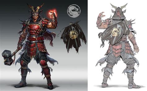 Mortal Kombat 11 Shao Kahn Skarlet Concept Art
