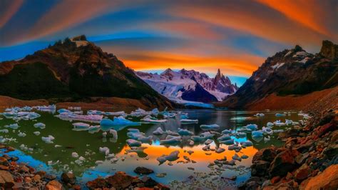 Patagonia Sunset Most Beautiful Picture