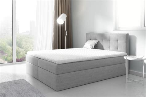 Das 120x200 cm bett als komfortables einzelbett für dein zuhause. Boxspringbett Schlafzimmerbett PARLA 120x200cm Stoff ...